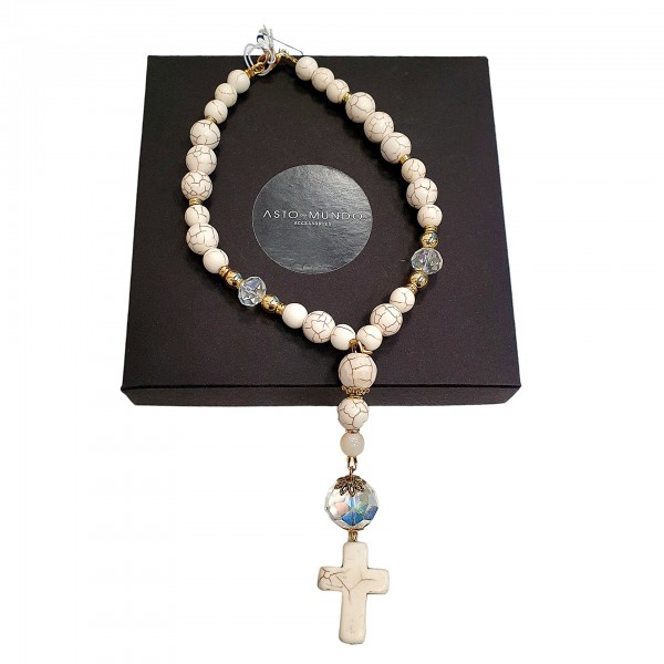 Automobilio aksesuaras "BALTAS KRYŽELIS"